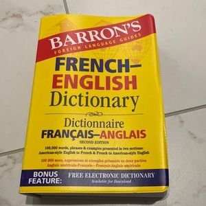 French english dictionary